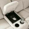 Orlen Double Reclining Console Loveseat