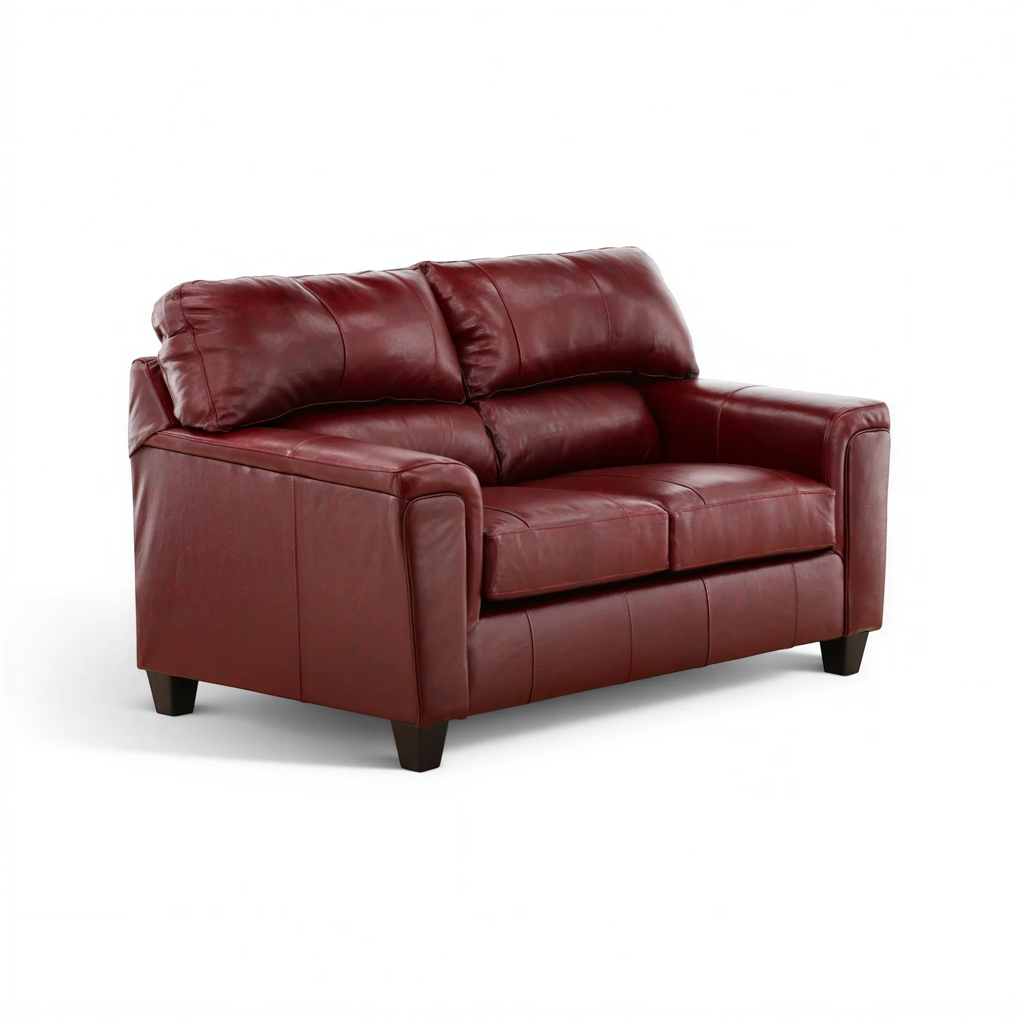 Marcellus Leather loveseat