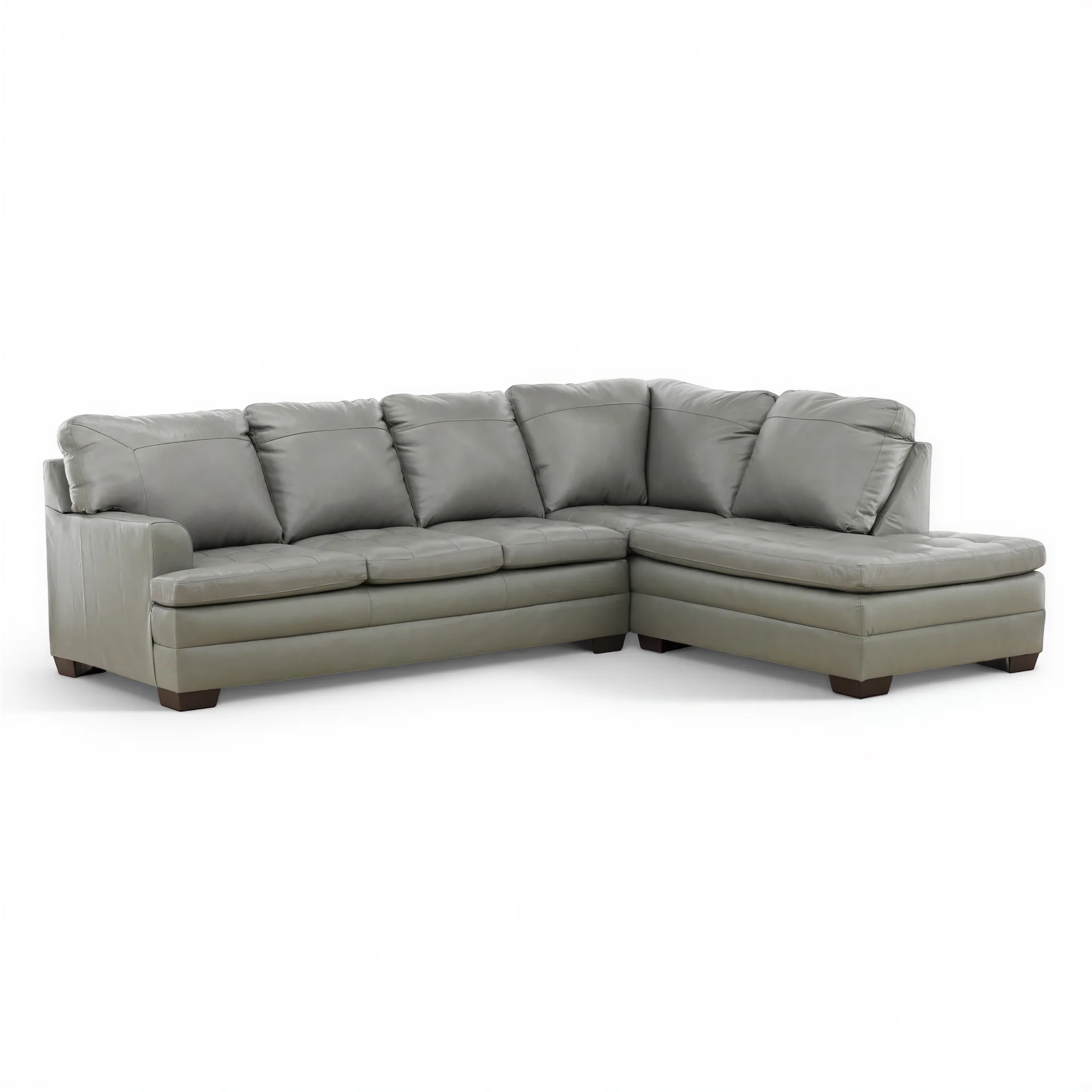 Callahan 2-Piece Leather Sectional