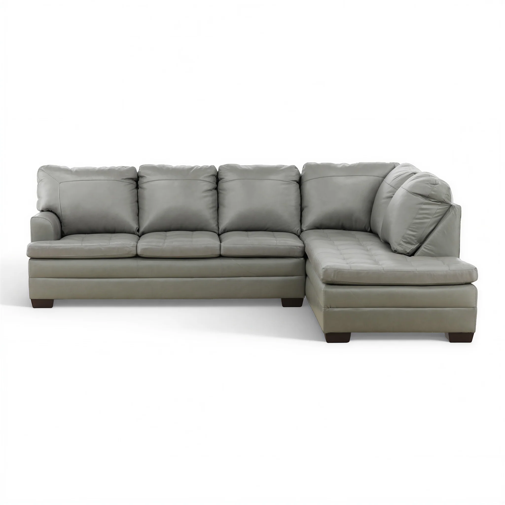 Callahan 2-Piece Leather Sectional