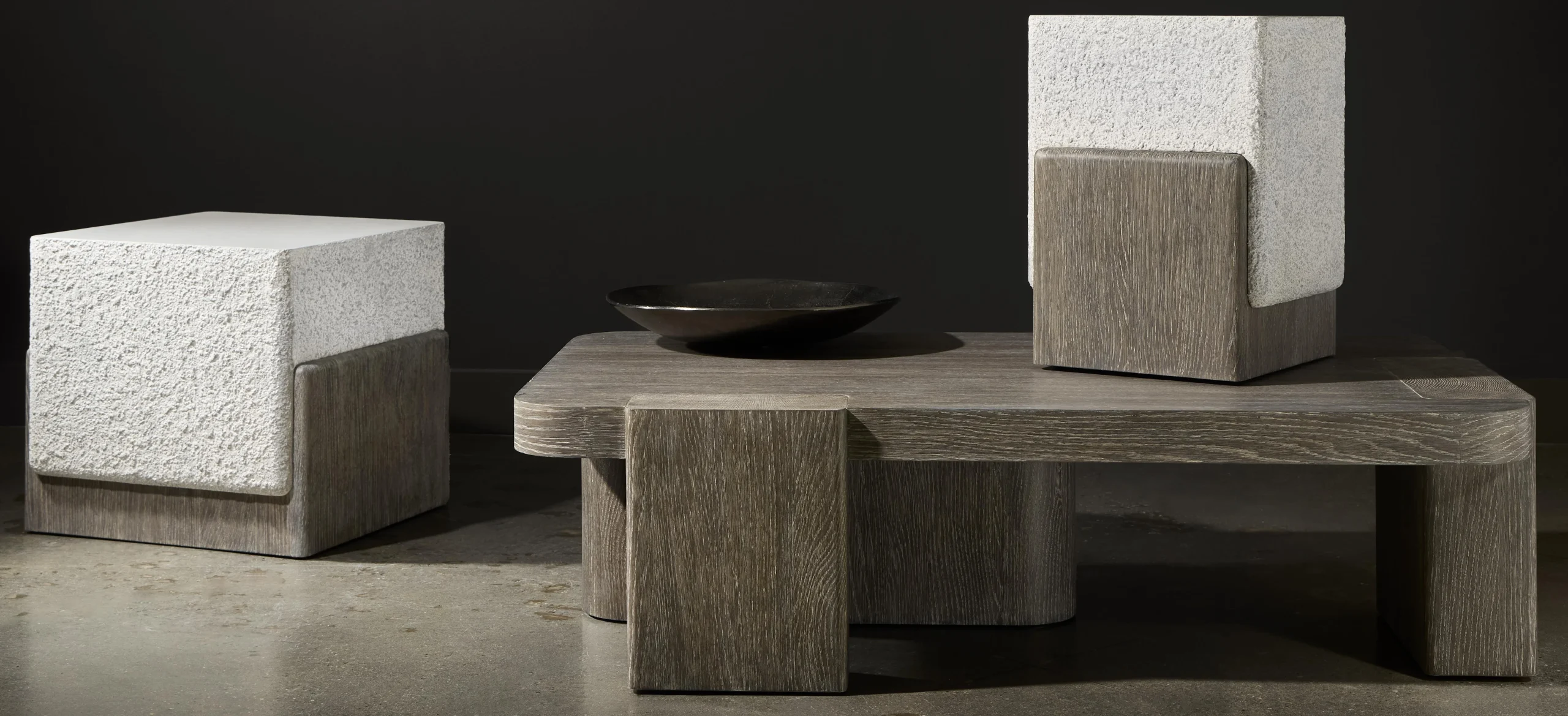 Monolith Cube End Table