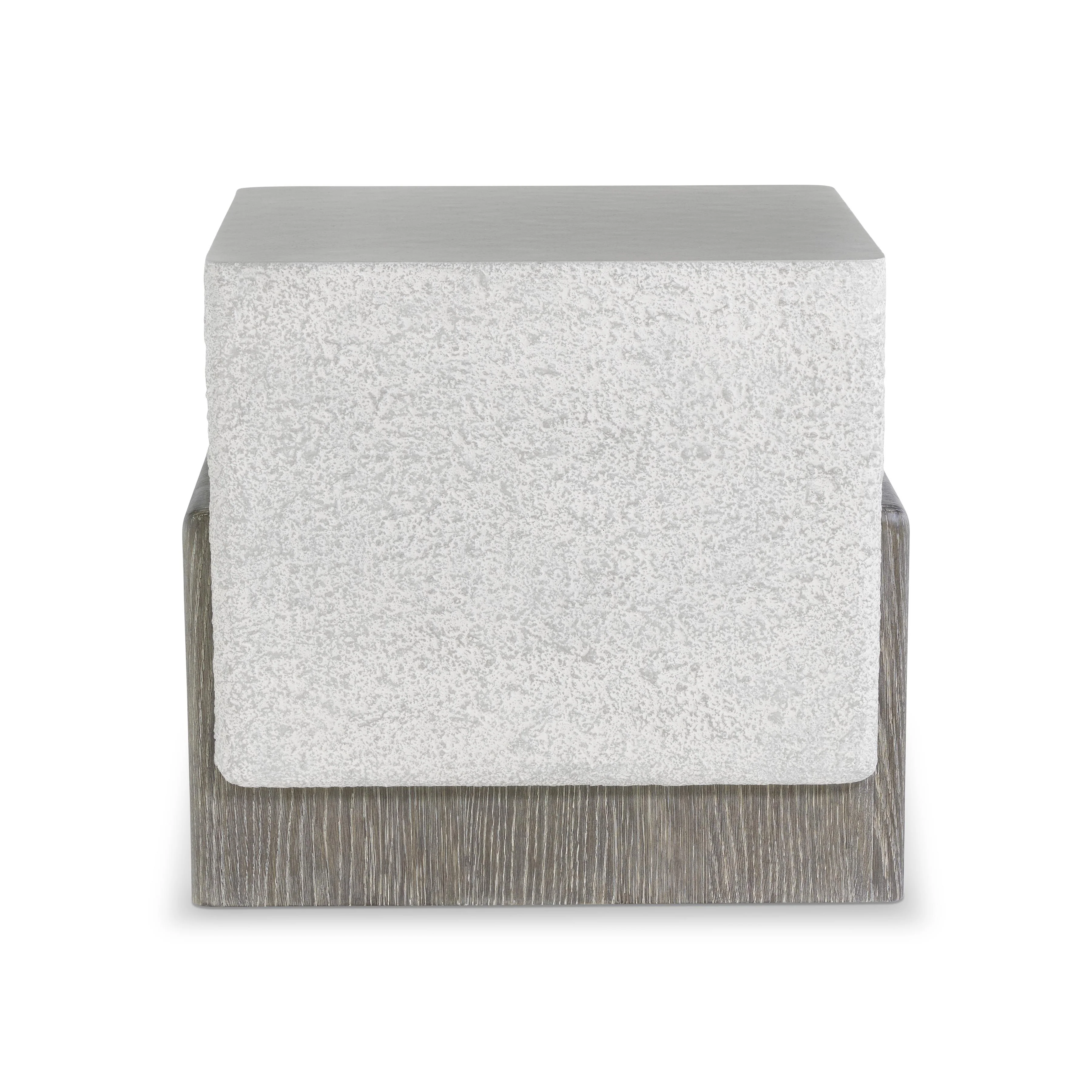 Monolith Cube End Table