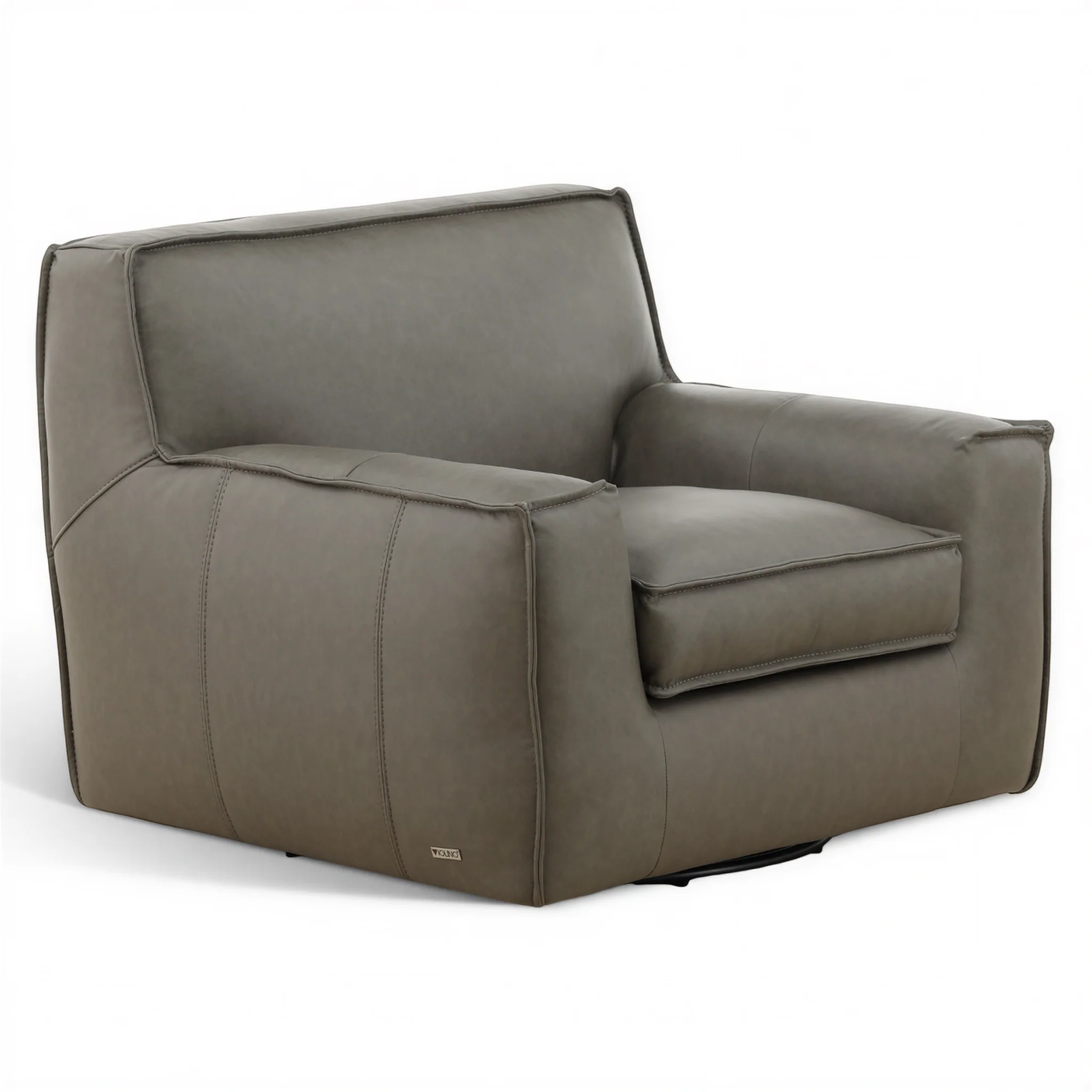 Cohen Leather Swivel Chair