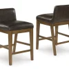 Cabalynn Counter Height Barstool (Set of 2)