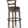 Pinnadel Bar Height Bar Stool (Set of 2)