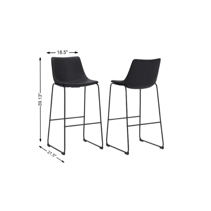Centiar Pub Height Bar Stool (Set of 2)