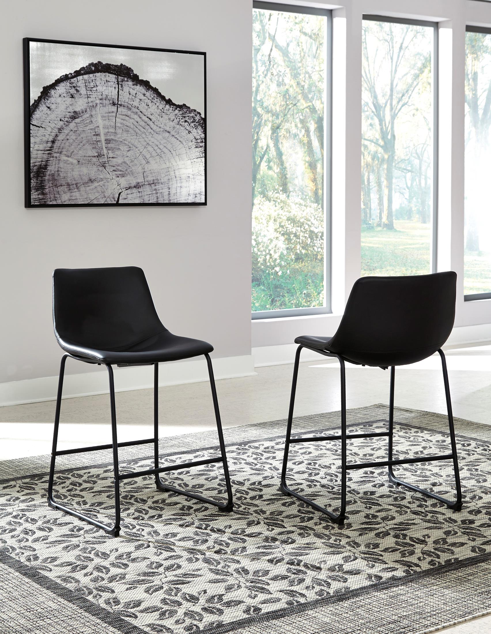 Centiar Counter Height Bar Stool (Set of 2)