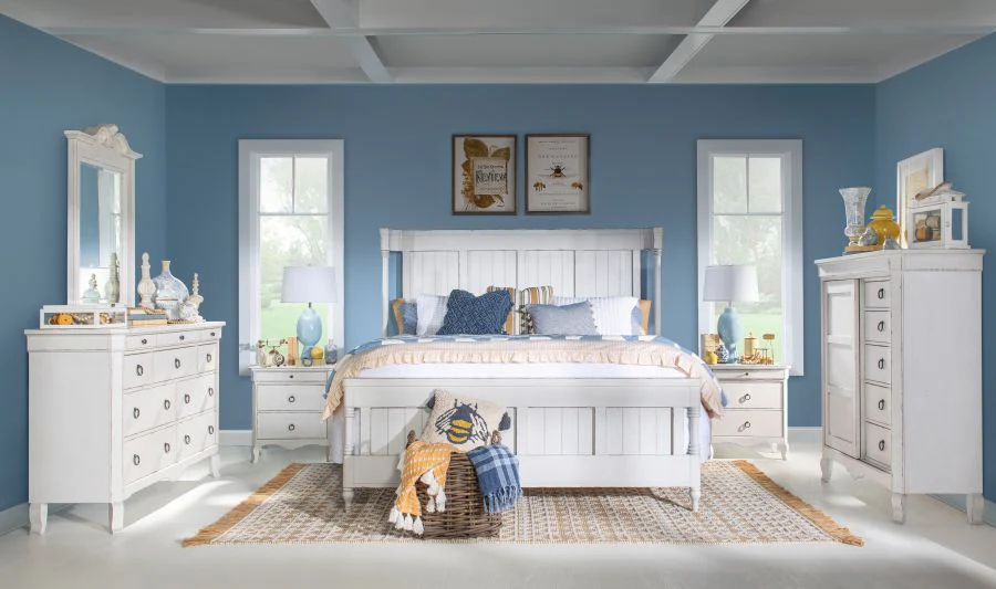 Vintage Market Queen Shelter Bed