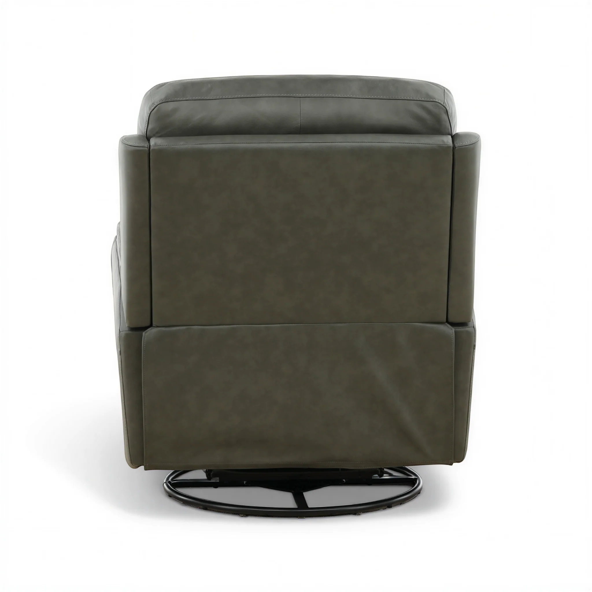 Flexsteel Grayson Leather Swivel Glider Recliner