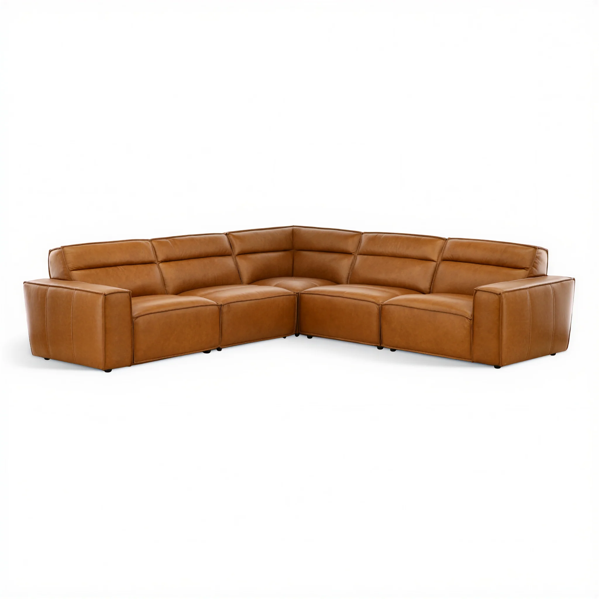 5690-somerset-5-piece-leather-sectional-1.webp Somerset 5-Piece Leather Sectional