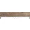 Oliah Wall Mounted Coat Rack with Shelf and 3 Hooks