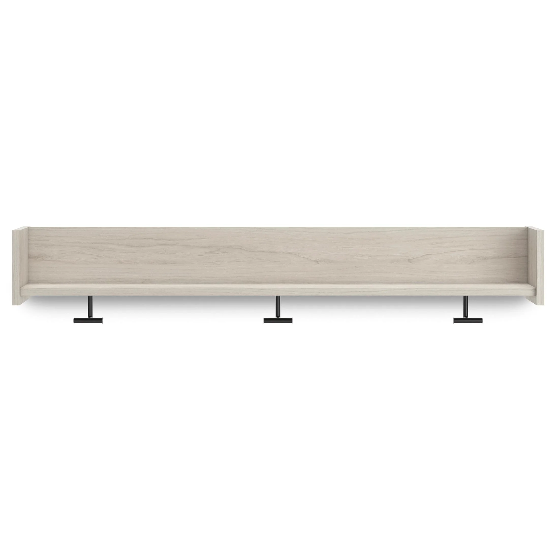 574-socalle-wall-mounted-coat-rack-with-shelf-and-3-hooks-1.webp Socalle Wall Mounted Coat Rack with Shelf and 3 Hooks