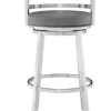 Madrid 26" Swivel Counter Height Barstool