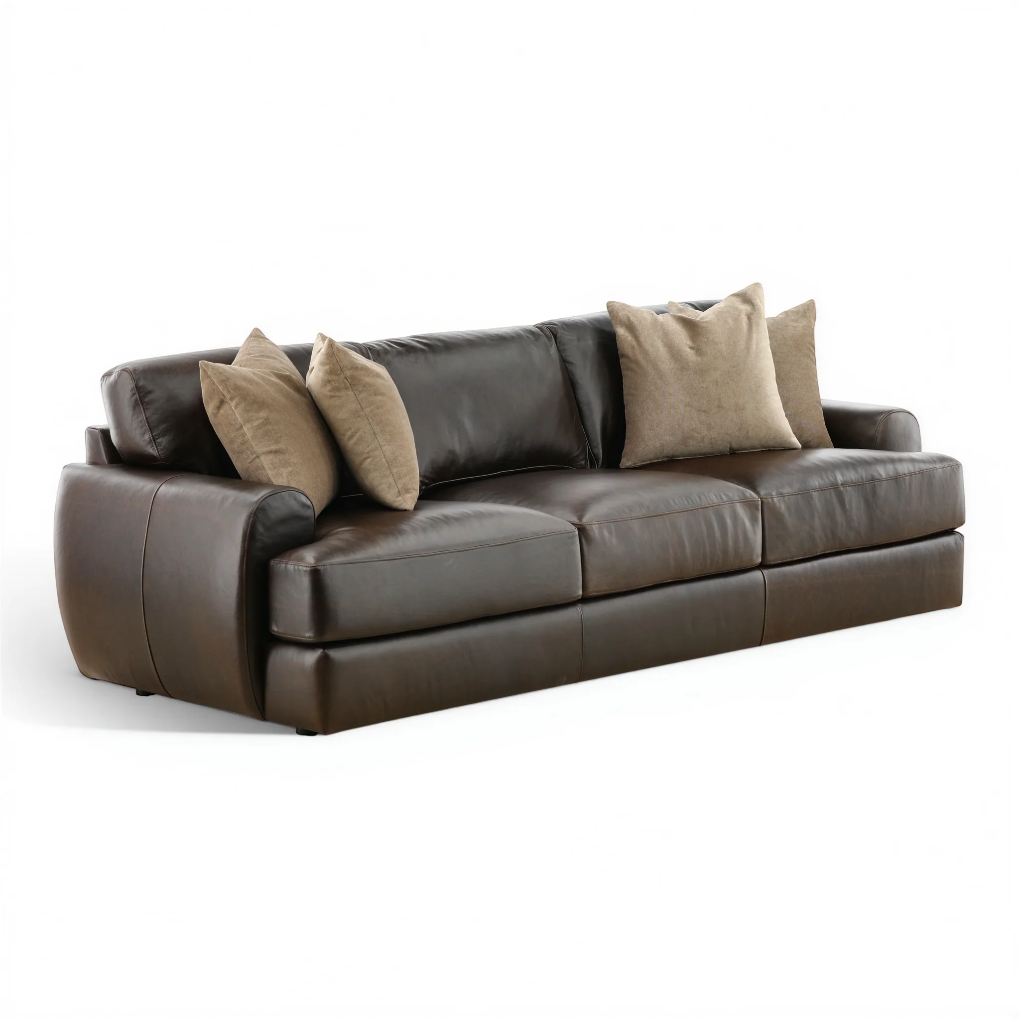 Cameron Leather Sofa