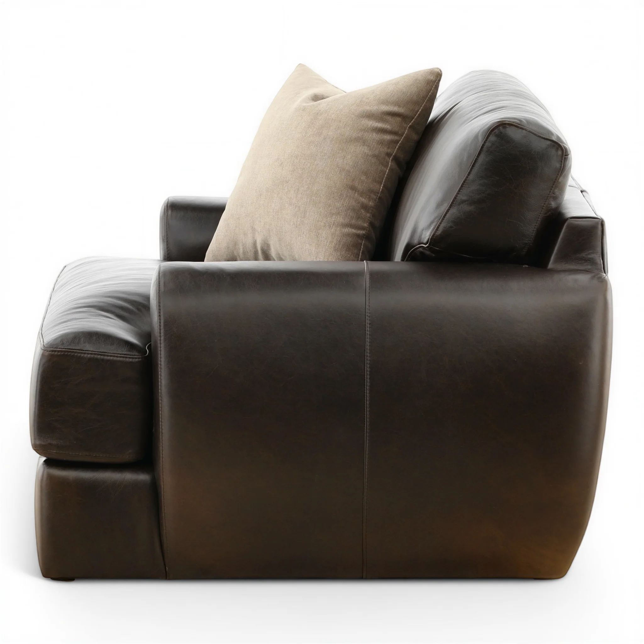 Cameron Leather Swivel Chair
