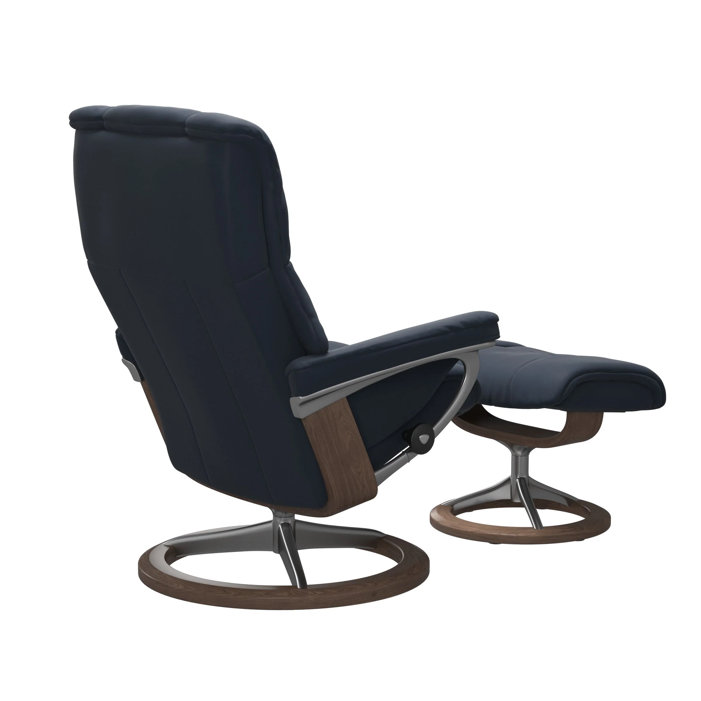 Mayfair Medium Signature Recliner and Ottoman