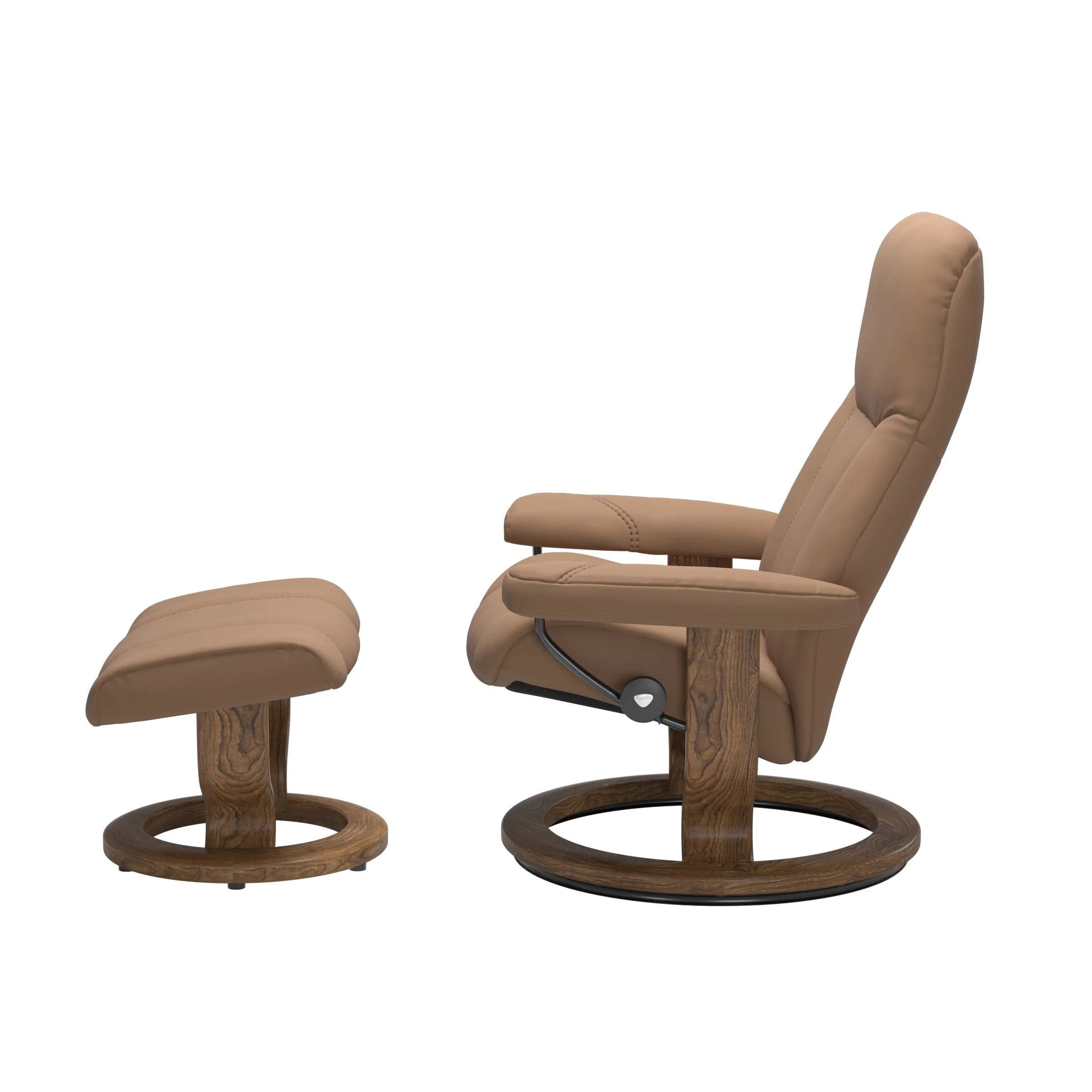Consul Small Classic Chair and Ottoman