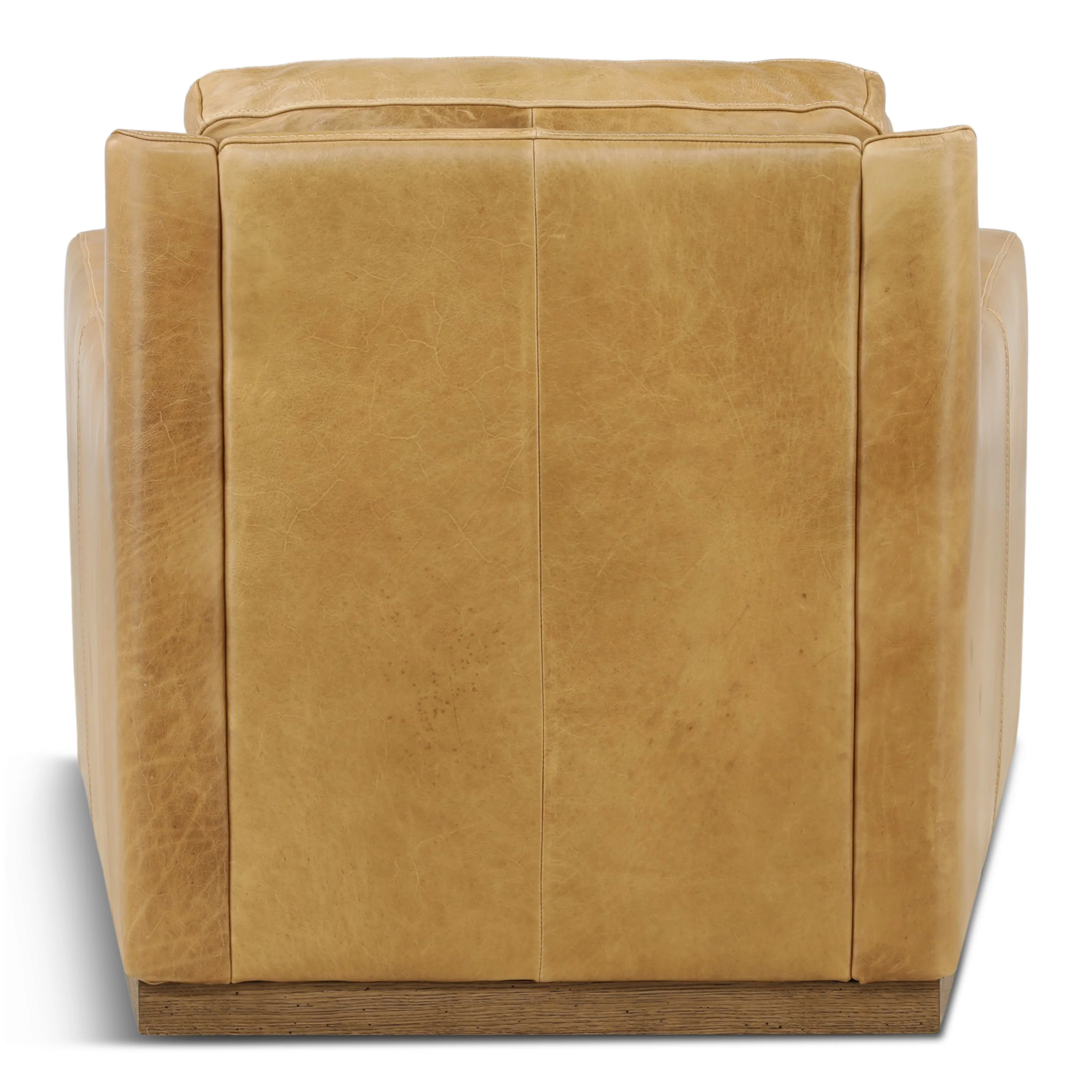 Santino Leather Swivel Chair
