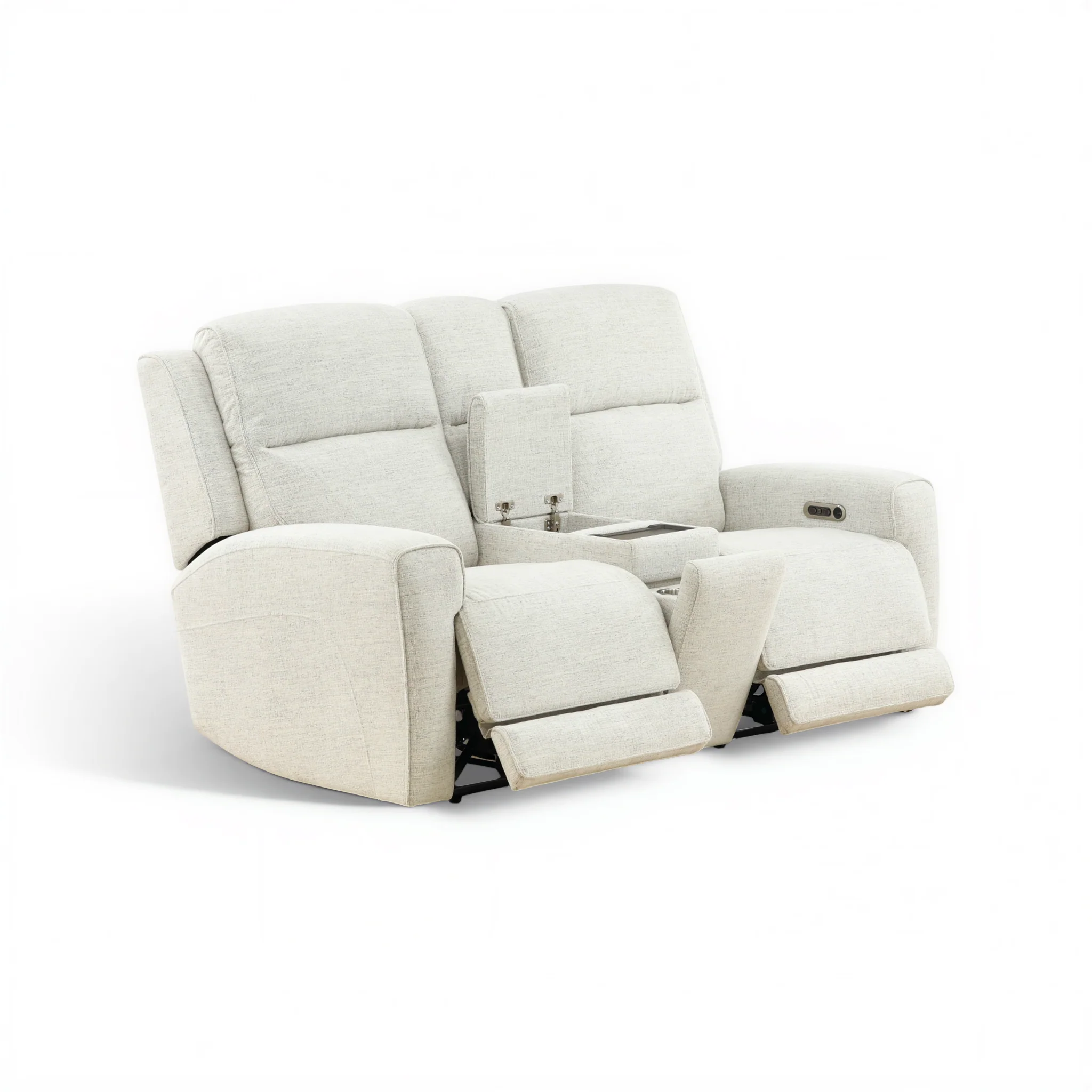 Flexsteel Draven Power Reclining Console Loveseat