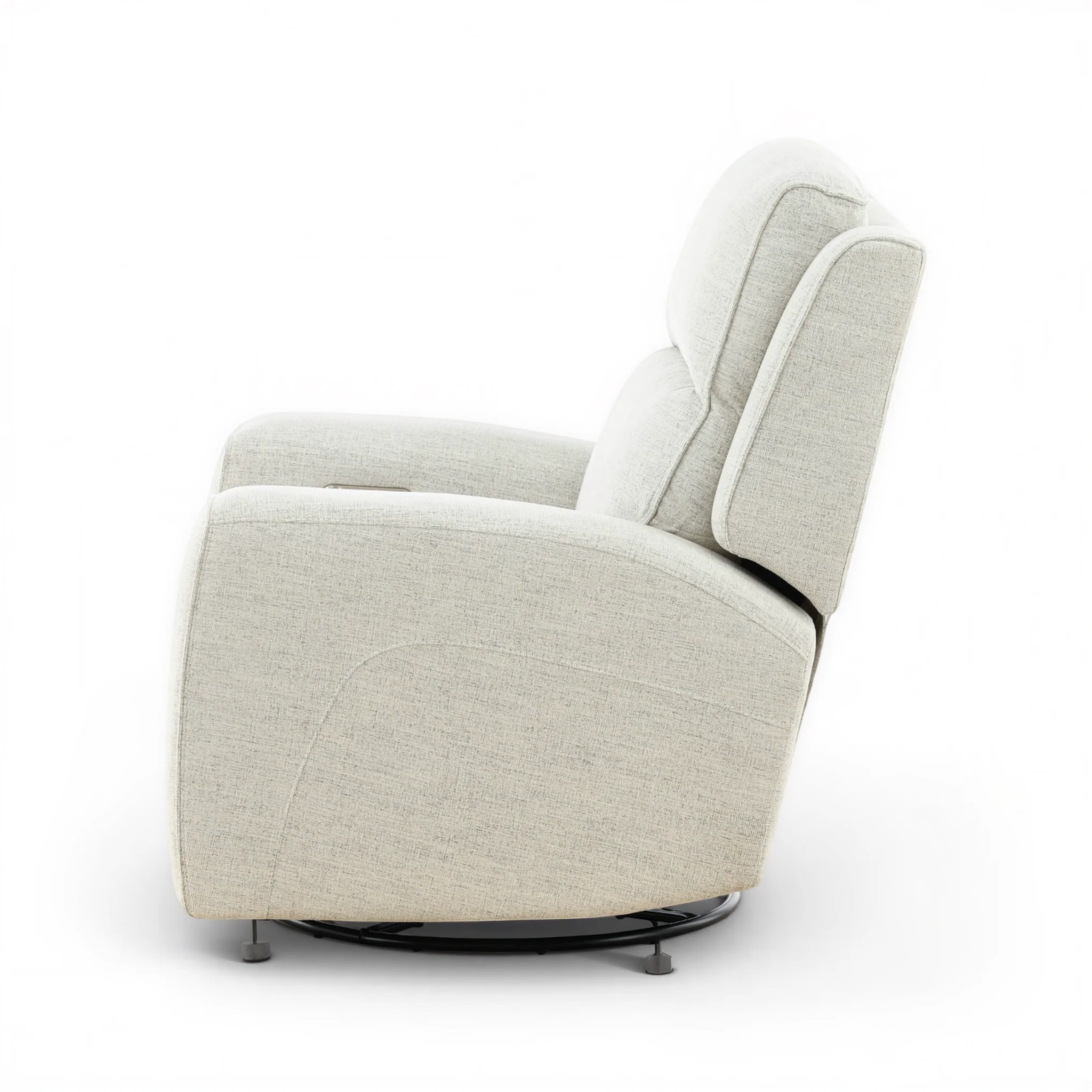 Flexsteel Power Swivel Glider Recliner with Power Headrest