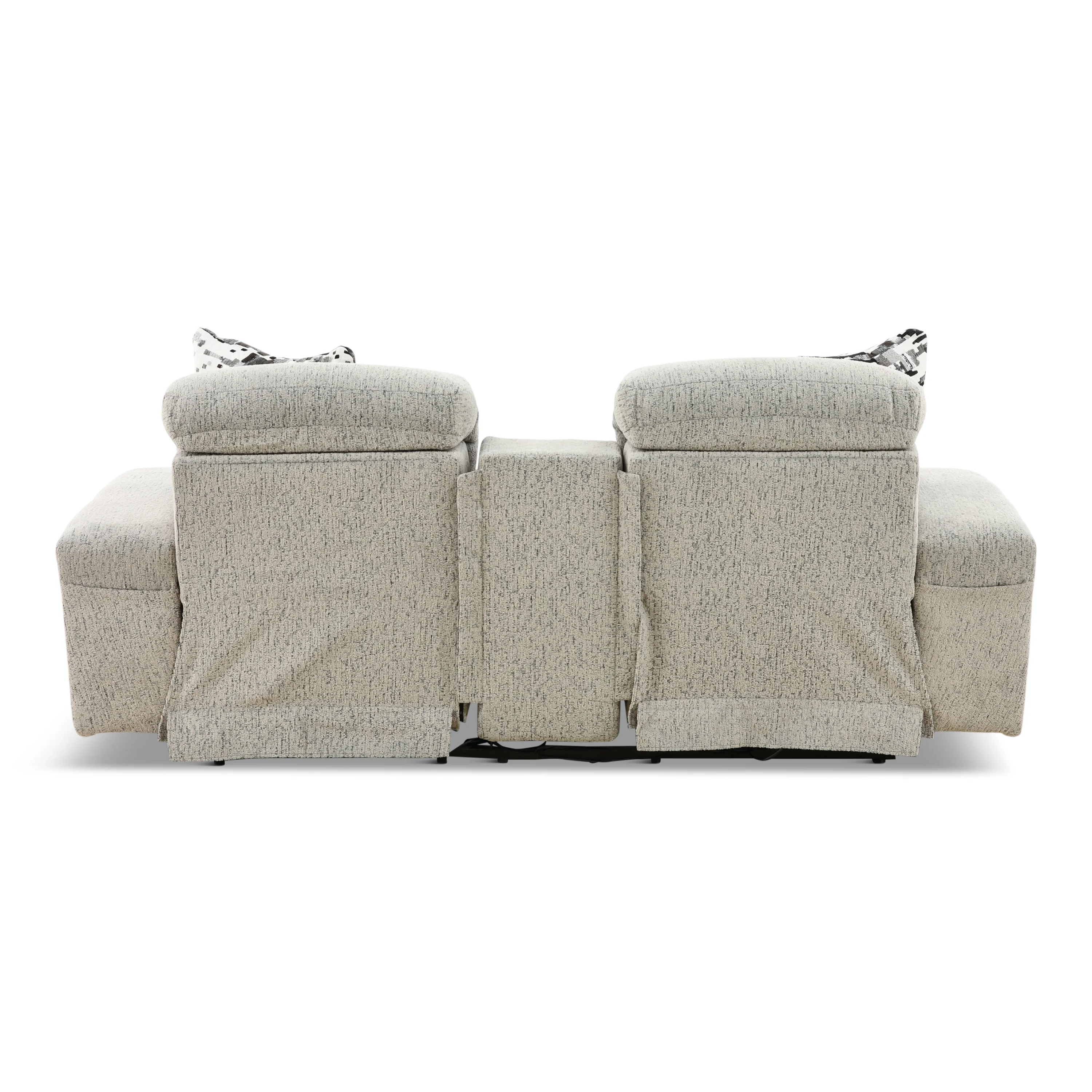 Indra Power Reclining Console Loveseat