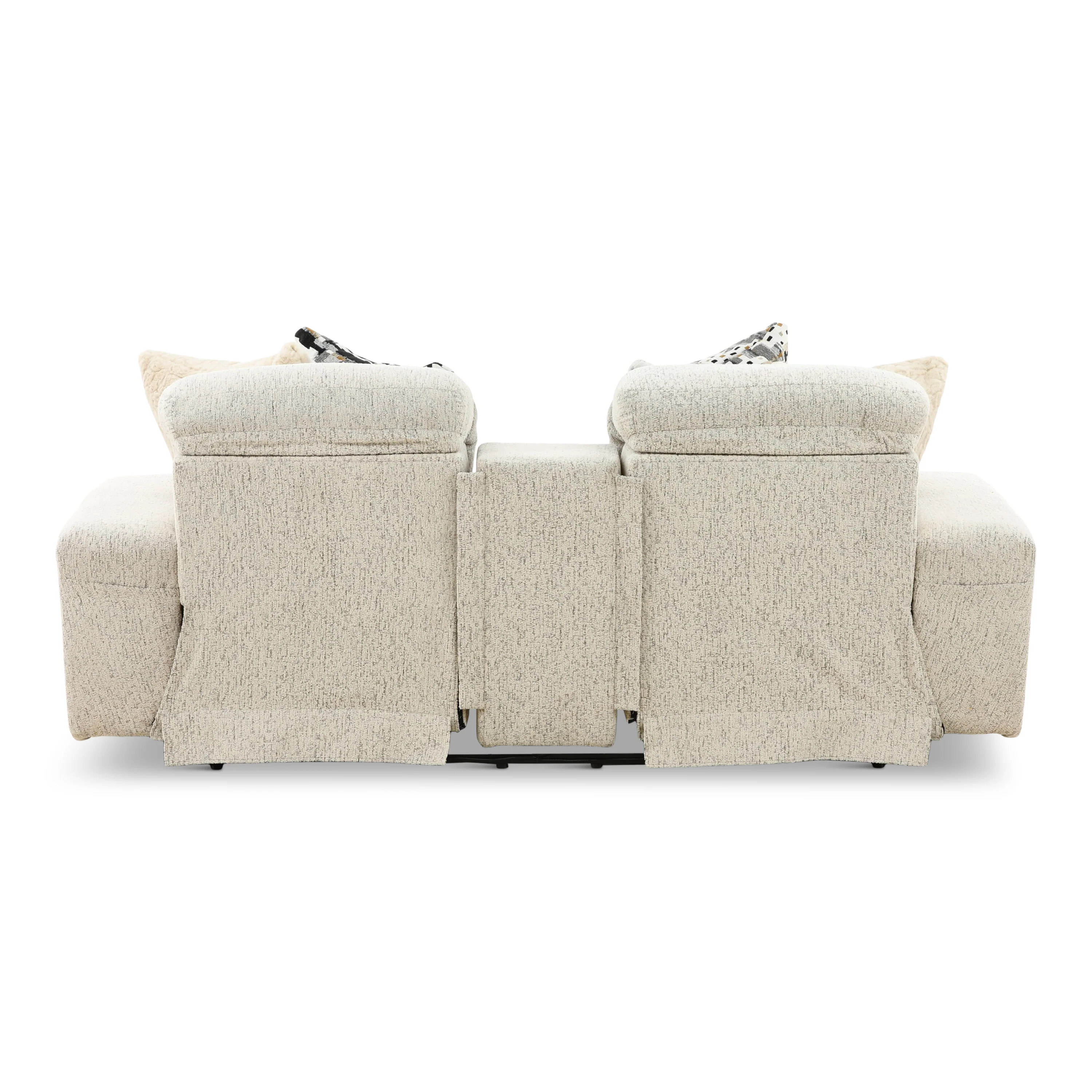Indra Power Reclining Console Loveseat