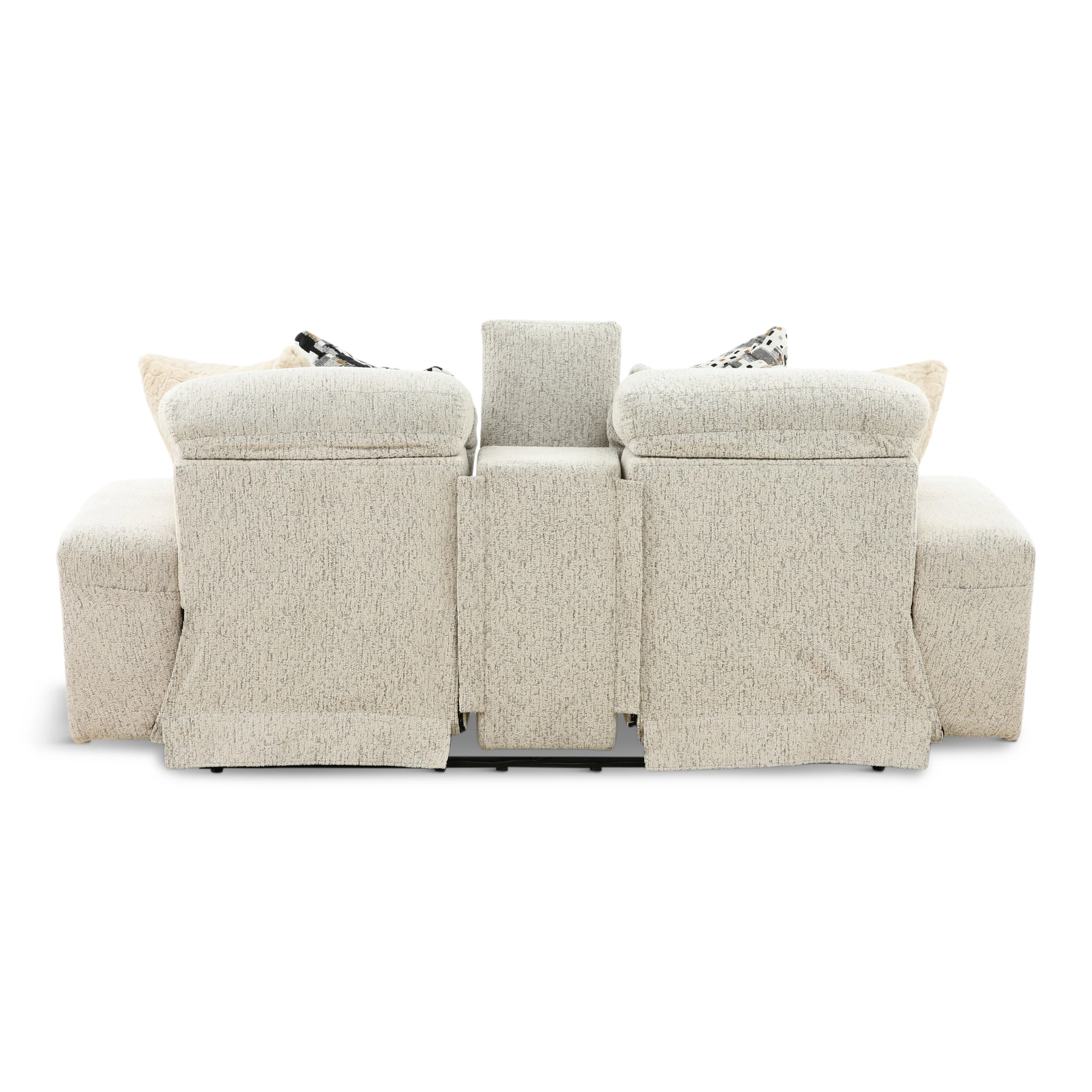 Indra Power Reclining Console Loveseat