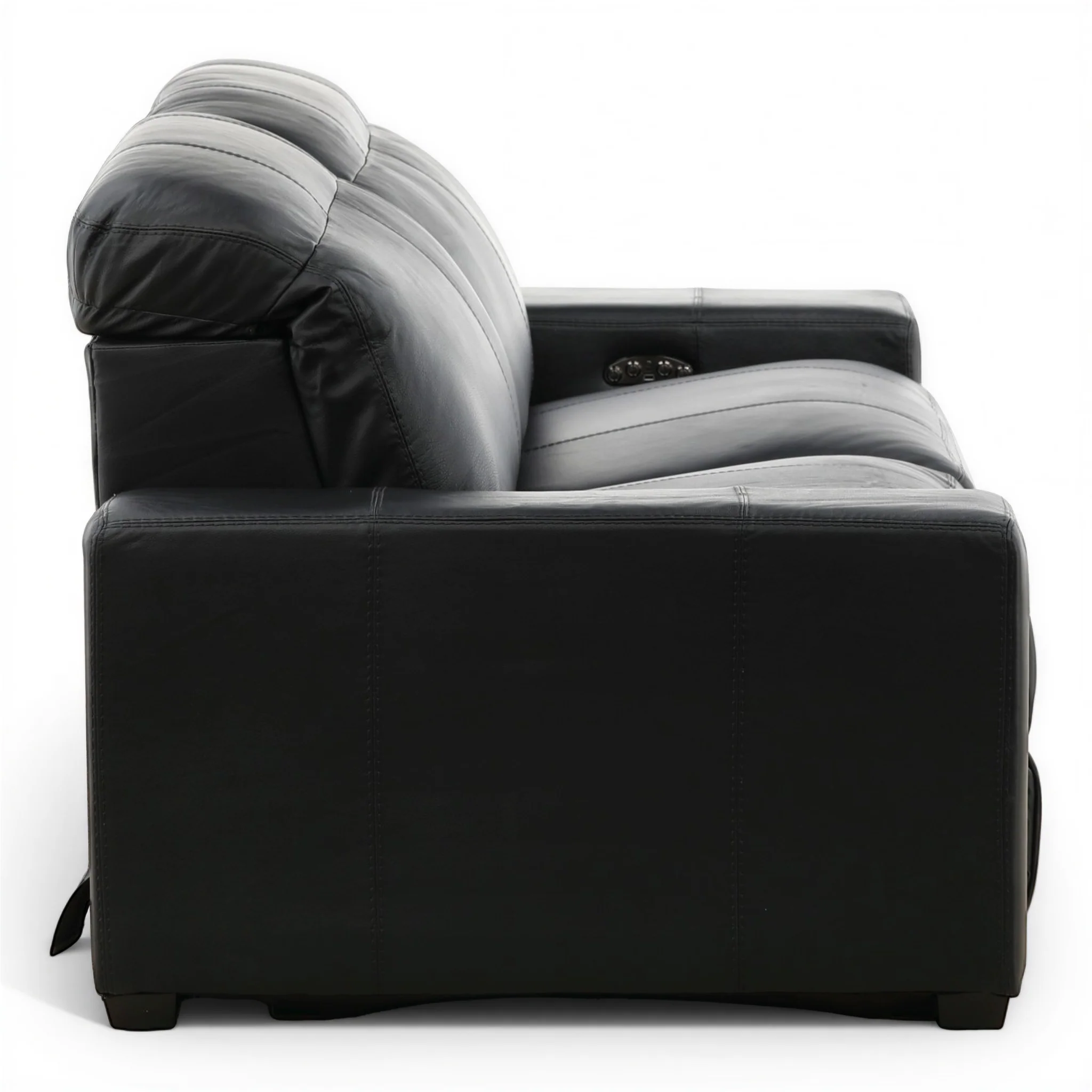 Evren Leather Power Reclining Sofa