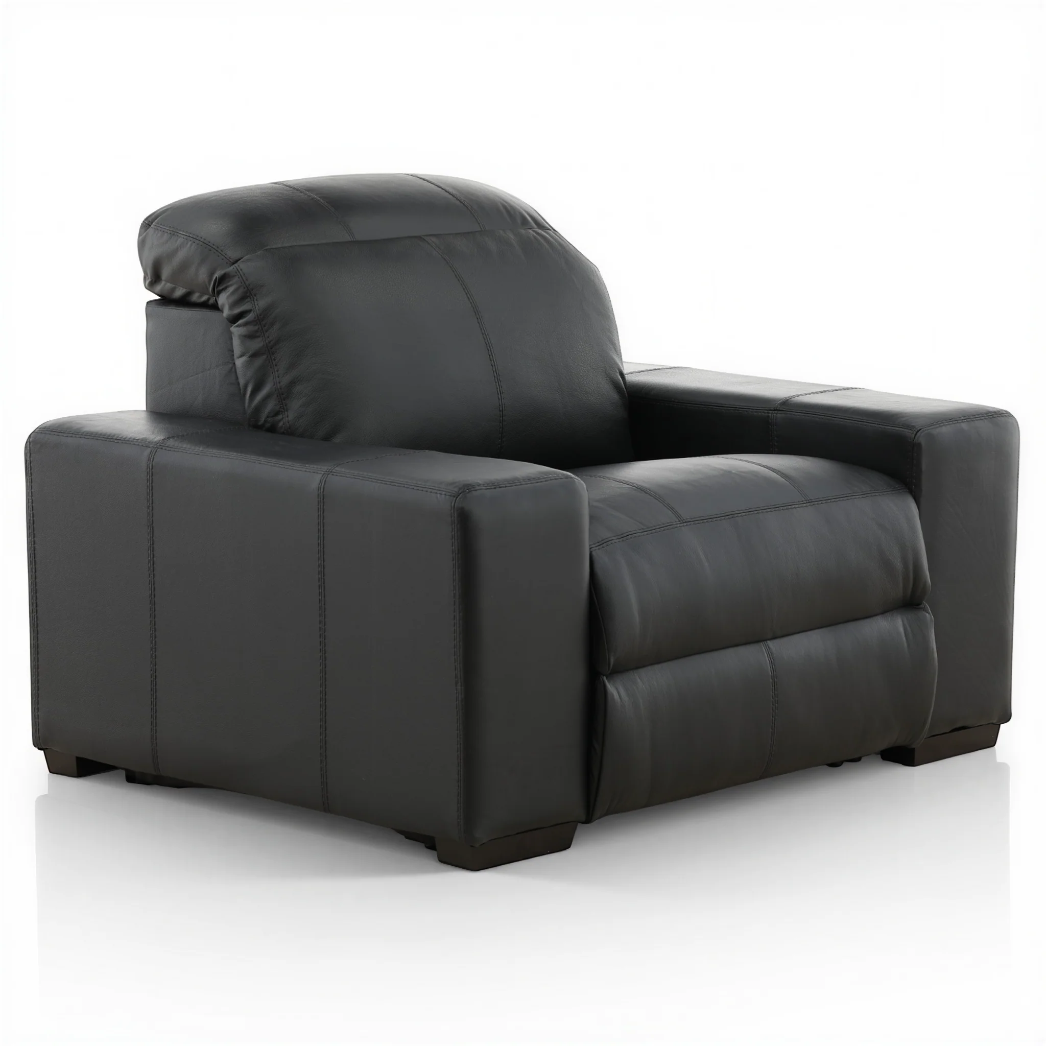 Evren Power Leather Recliner