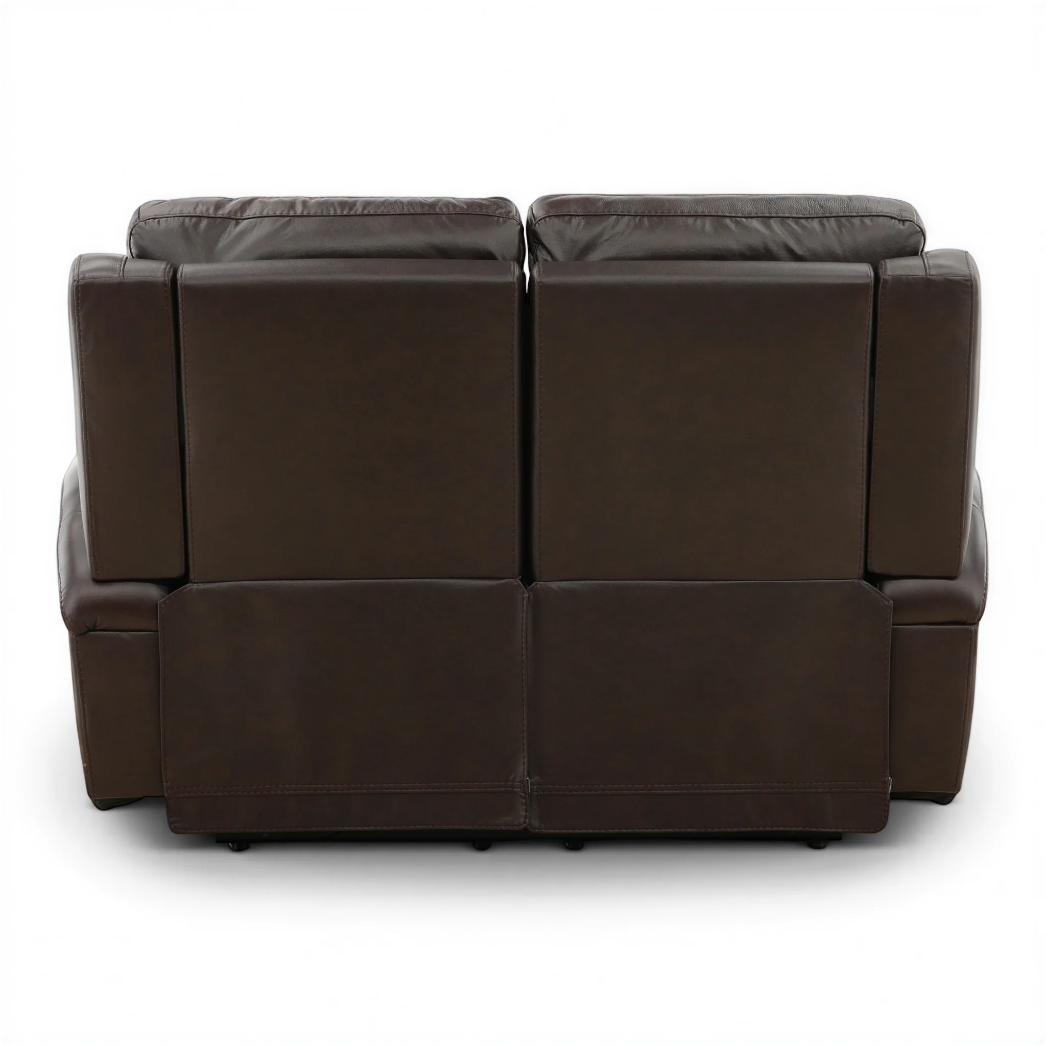 Flexsteel Trey Leather Power Reclining Loveseat