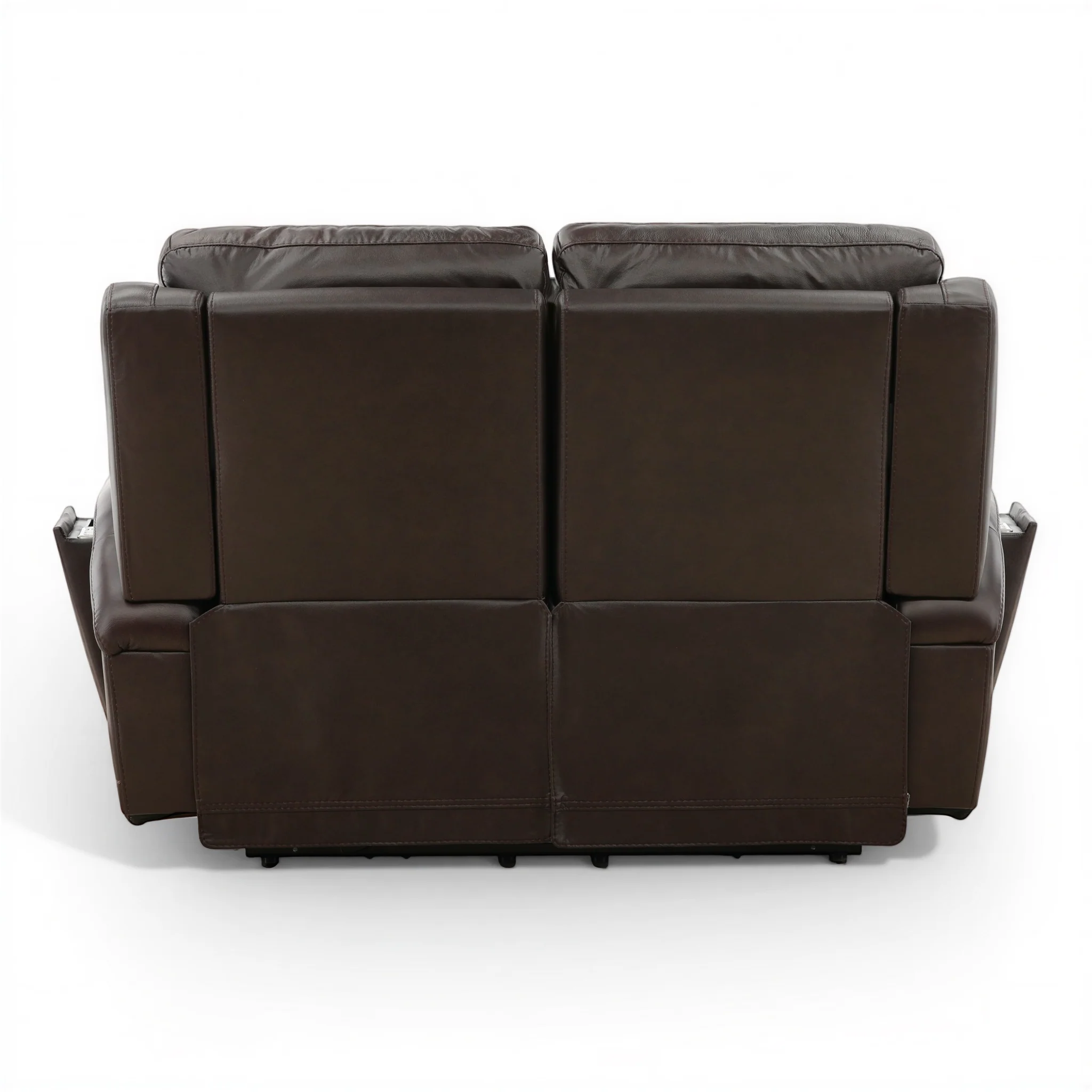 Flexsteel Trey Leather Power Reclining Loveseat