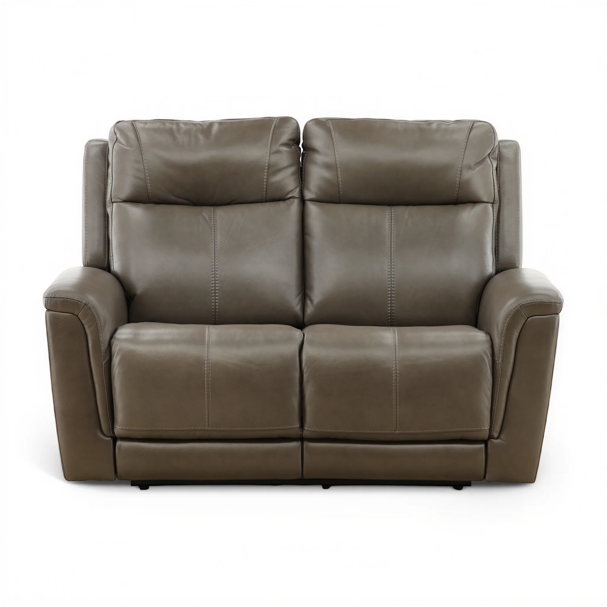 Flexsteel Trey Leather Power Reclining Loveseat