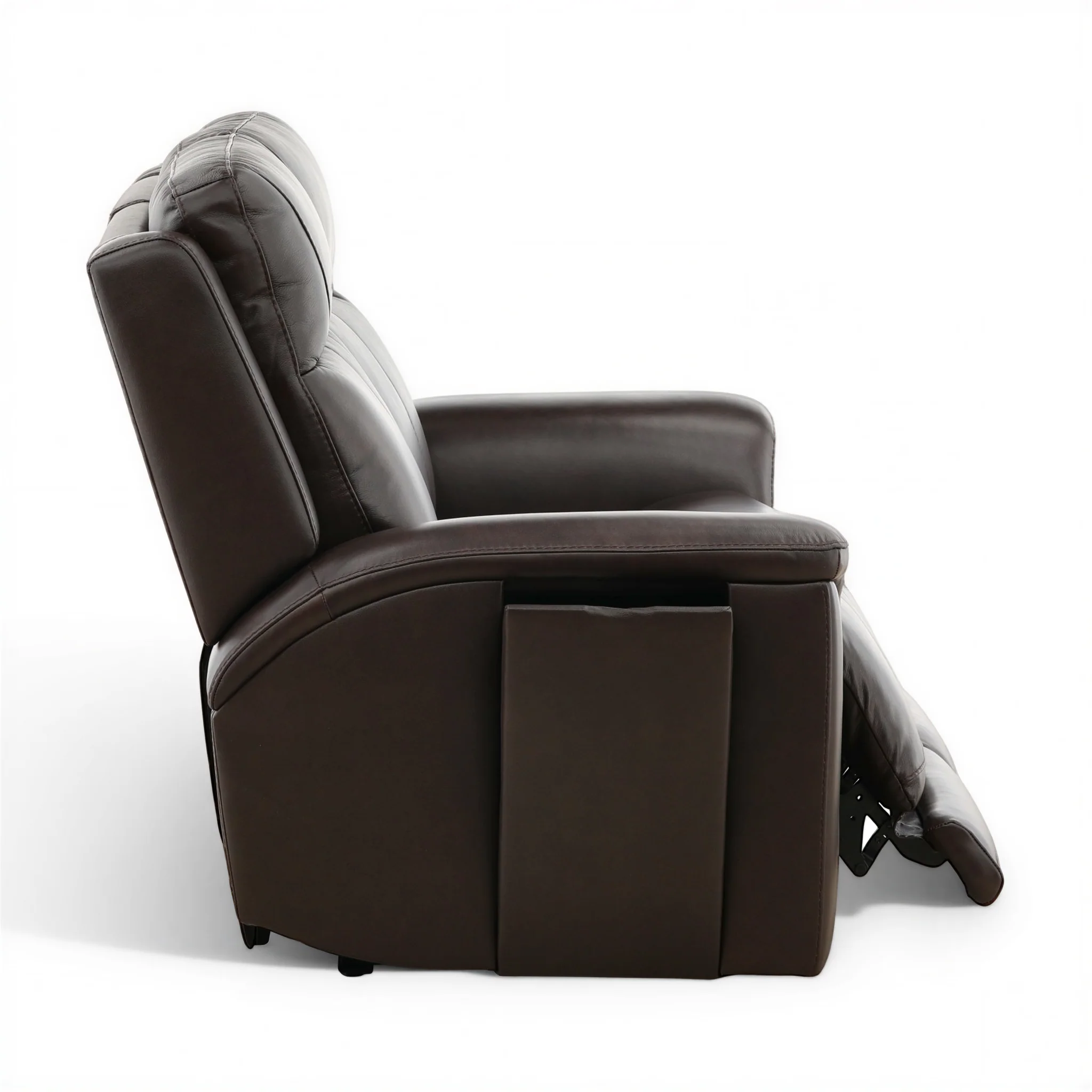 Flexsteel Trey Leather Power Reclining Loveseat