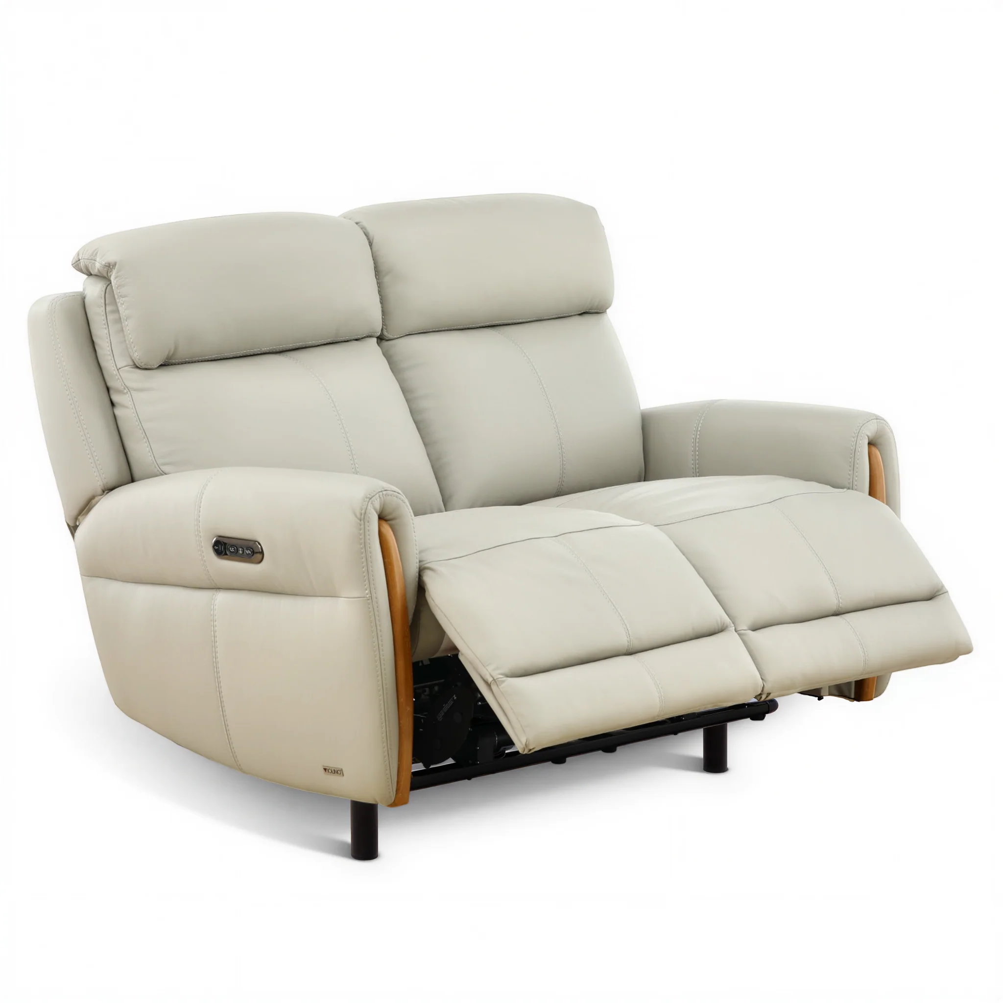 Yates Leather Power Reclining Loveseat