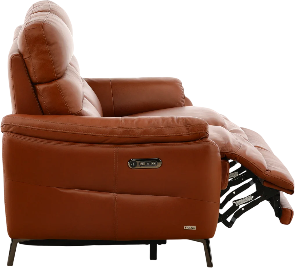 Underwood Leather Power Reclining Loveseat
