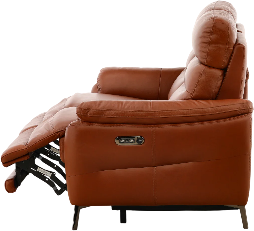 Underwood Leather Power Reclining Loveseat
