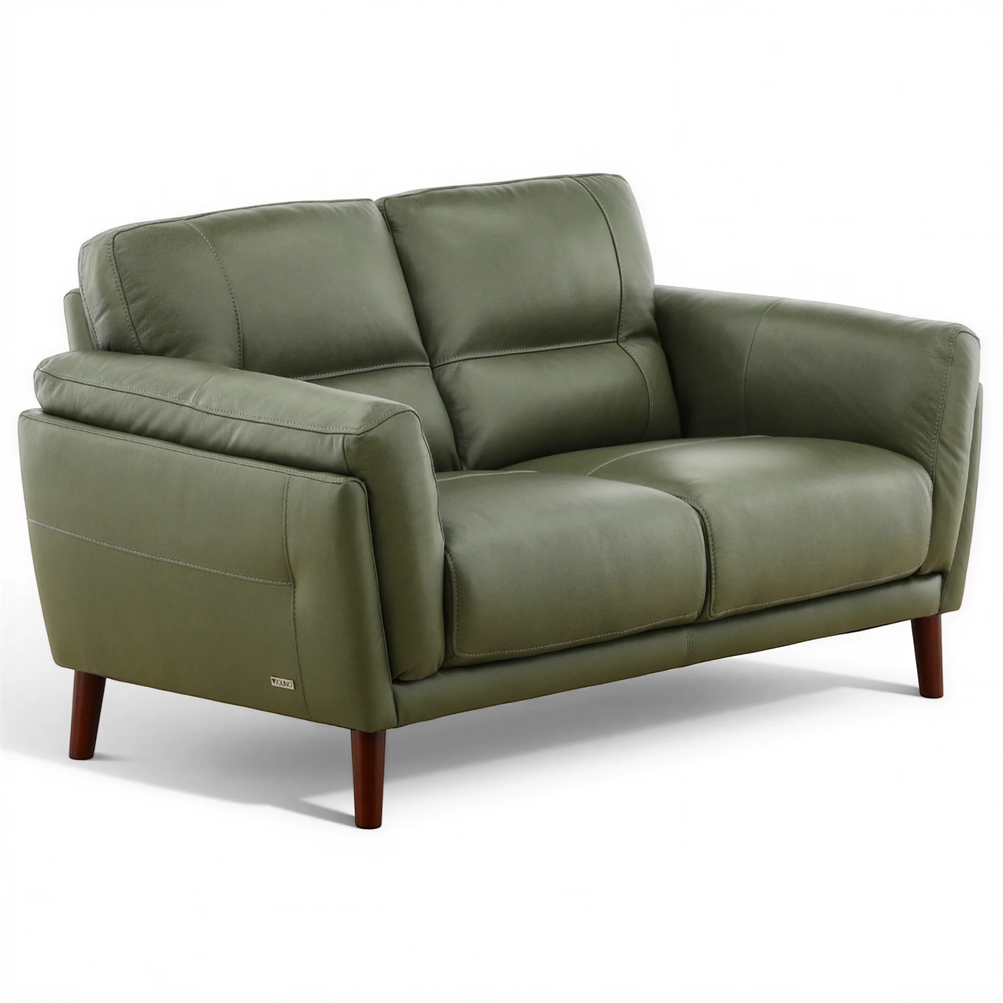 Winthrop Leather Loveseat