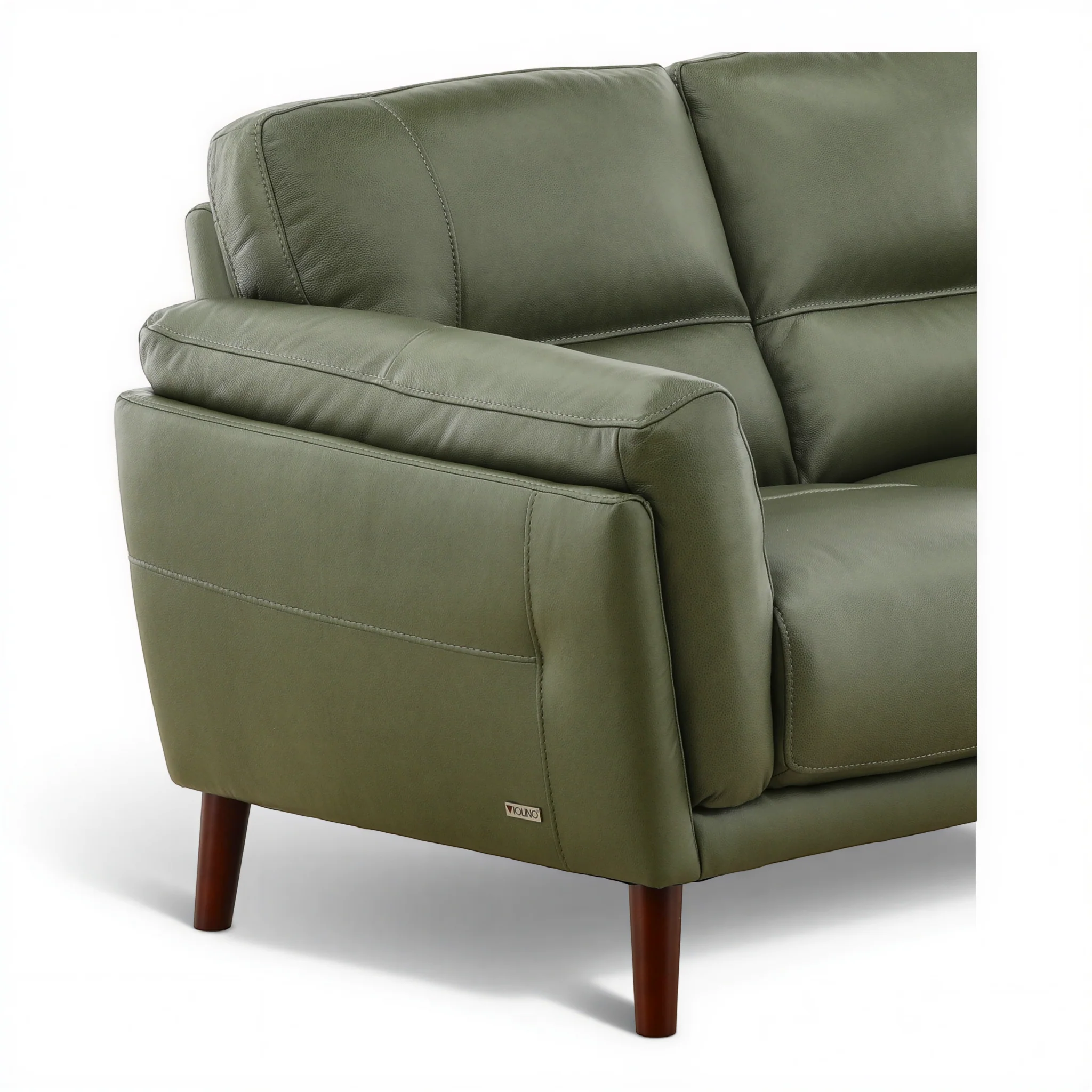 Winthrop Leather Loveseat