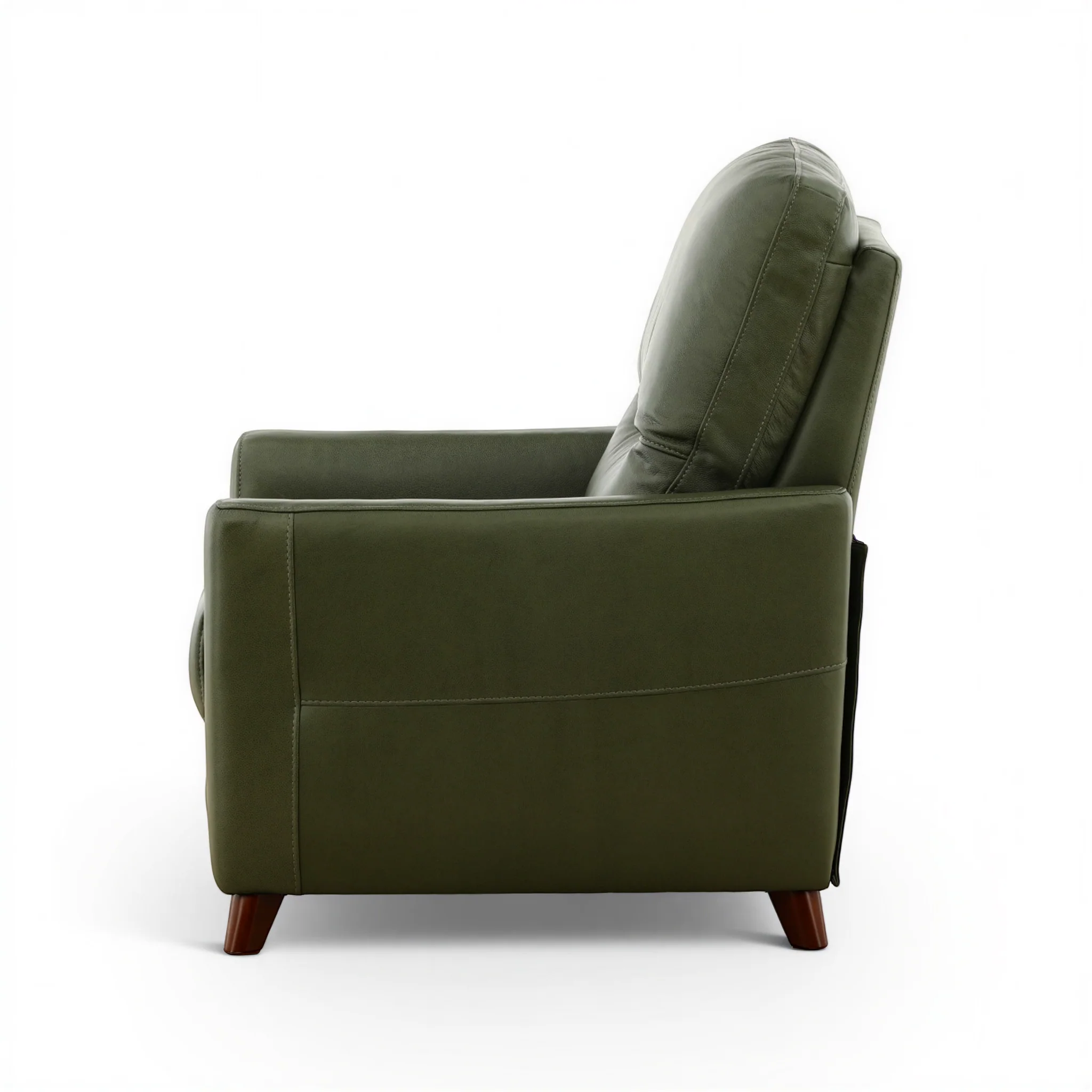 Winthrop Leather Pushback Recliner