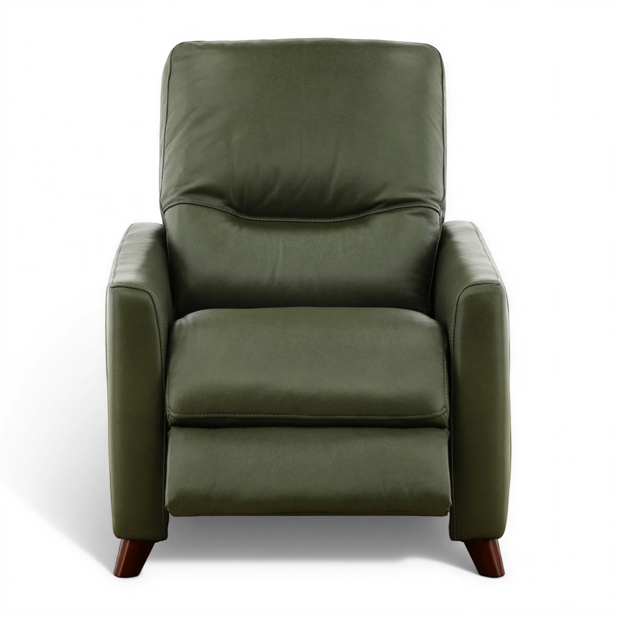 Winthrop Leather Pushback Recliner