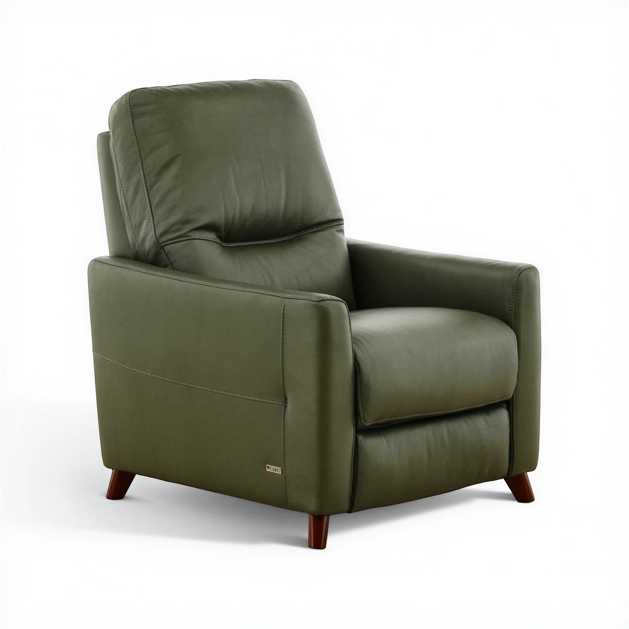 Winthrop Leather Pushback Recliner