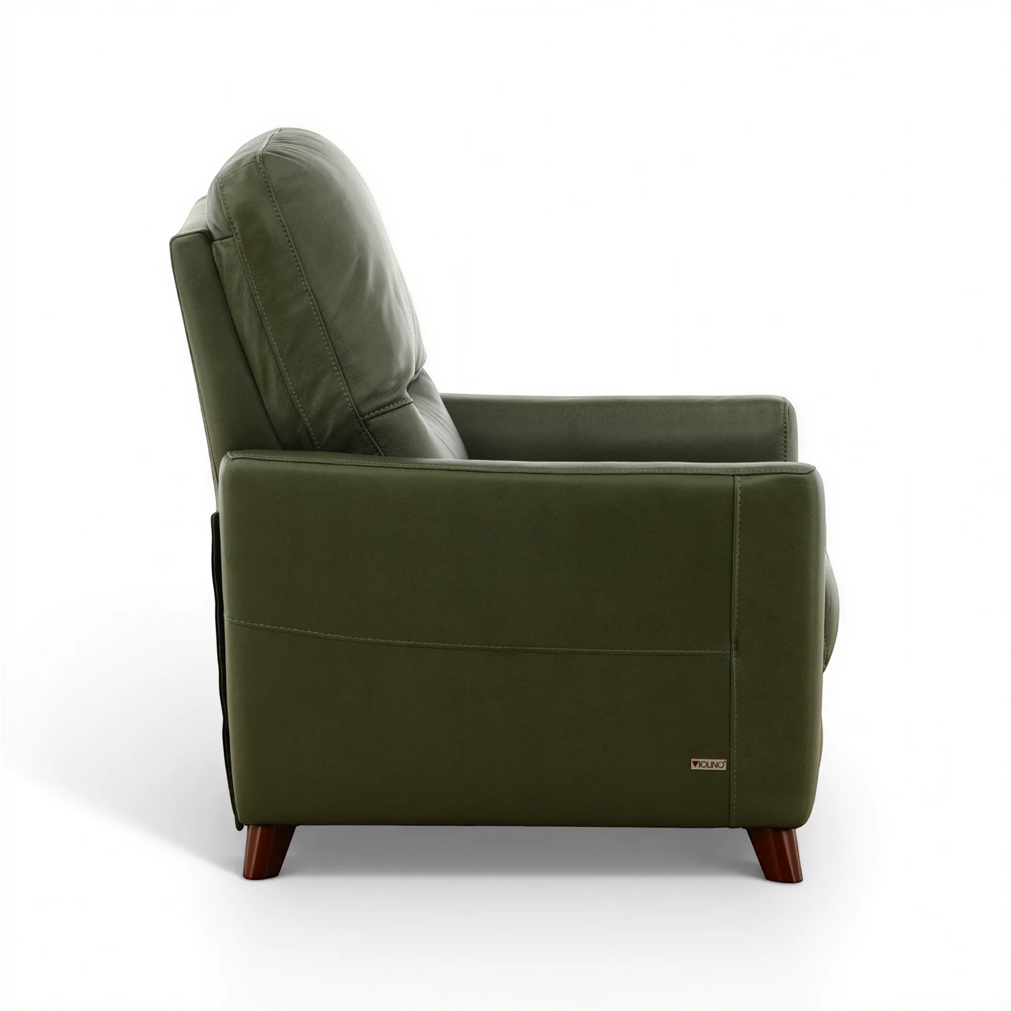 Winthrop Leather Pushback Recliner