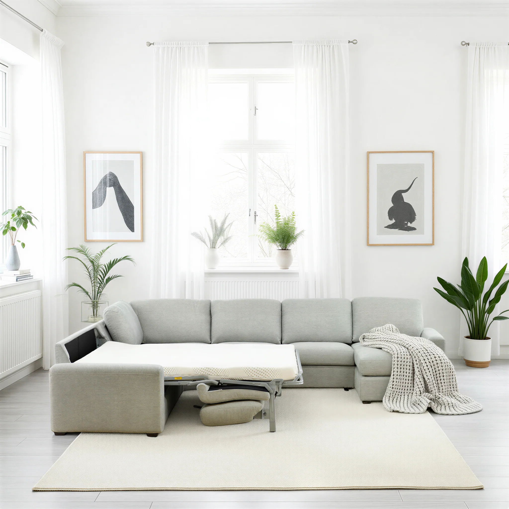 Forbes 5-Piece Sleeper Sectional