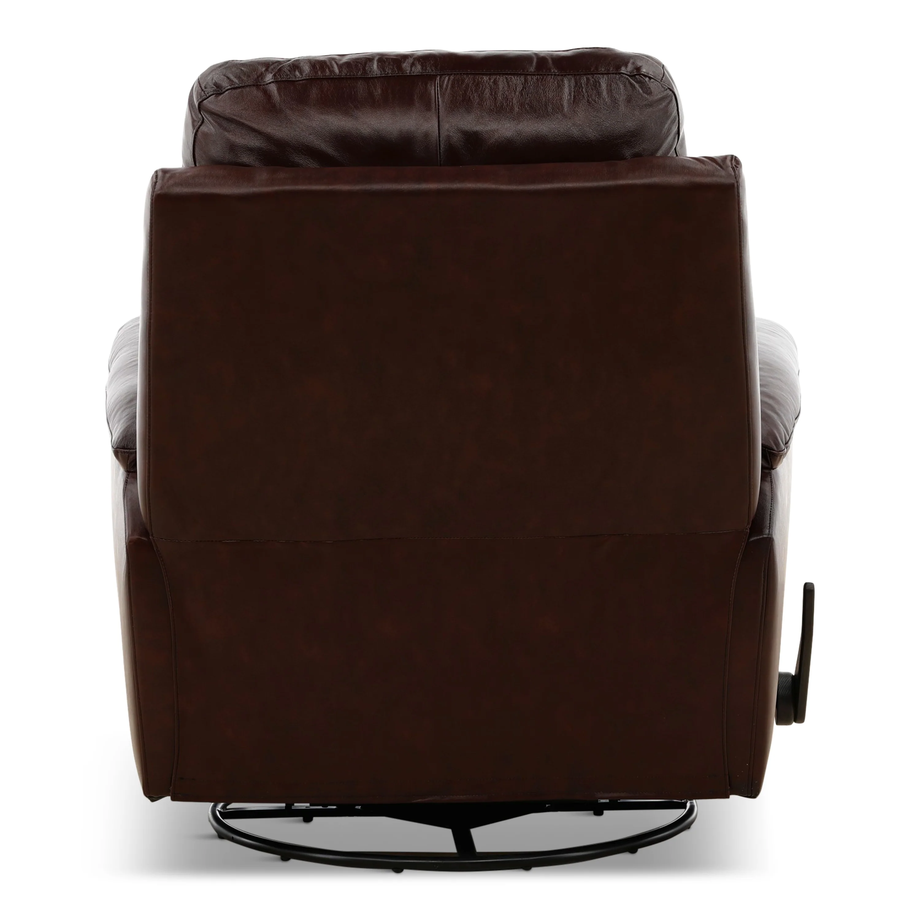 Flexsteel Refined Perfect Match Leather Swivel Gliding Recliner