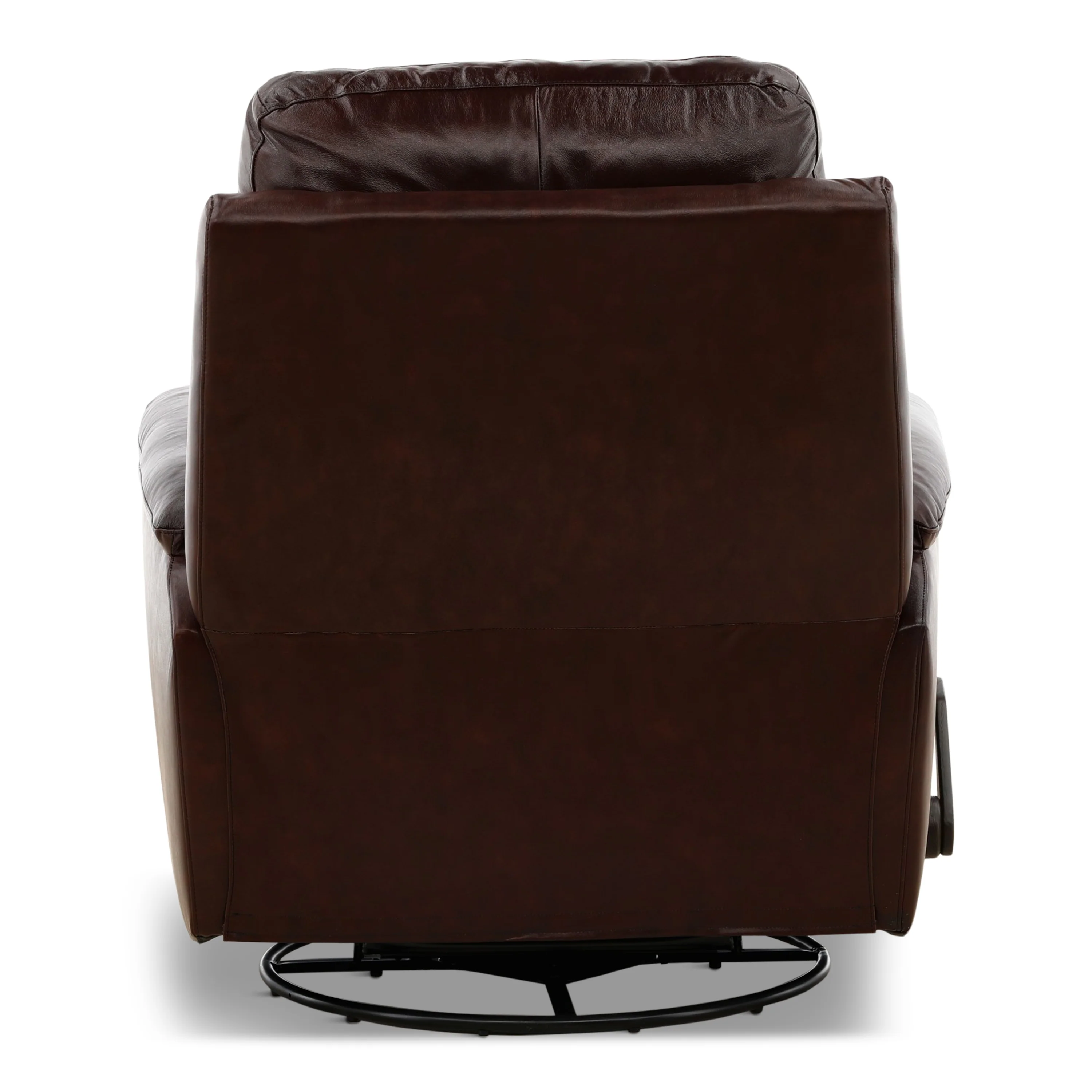 Flexsteel Refined Perfect Match Leather Swivel Gliding Recliner