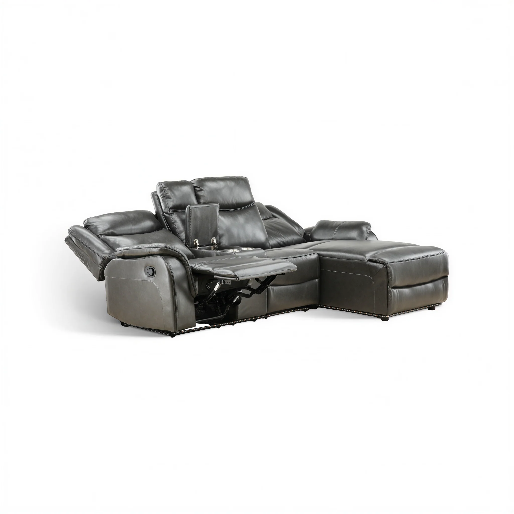 Renzo 2-Piece Reclining Sectional