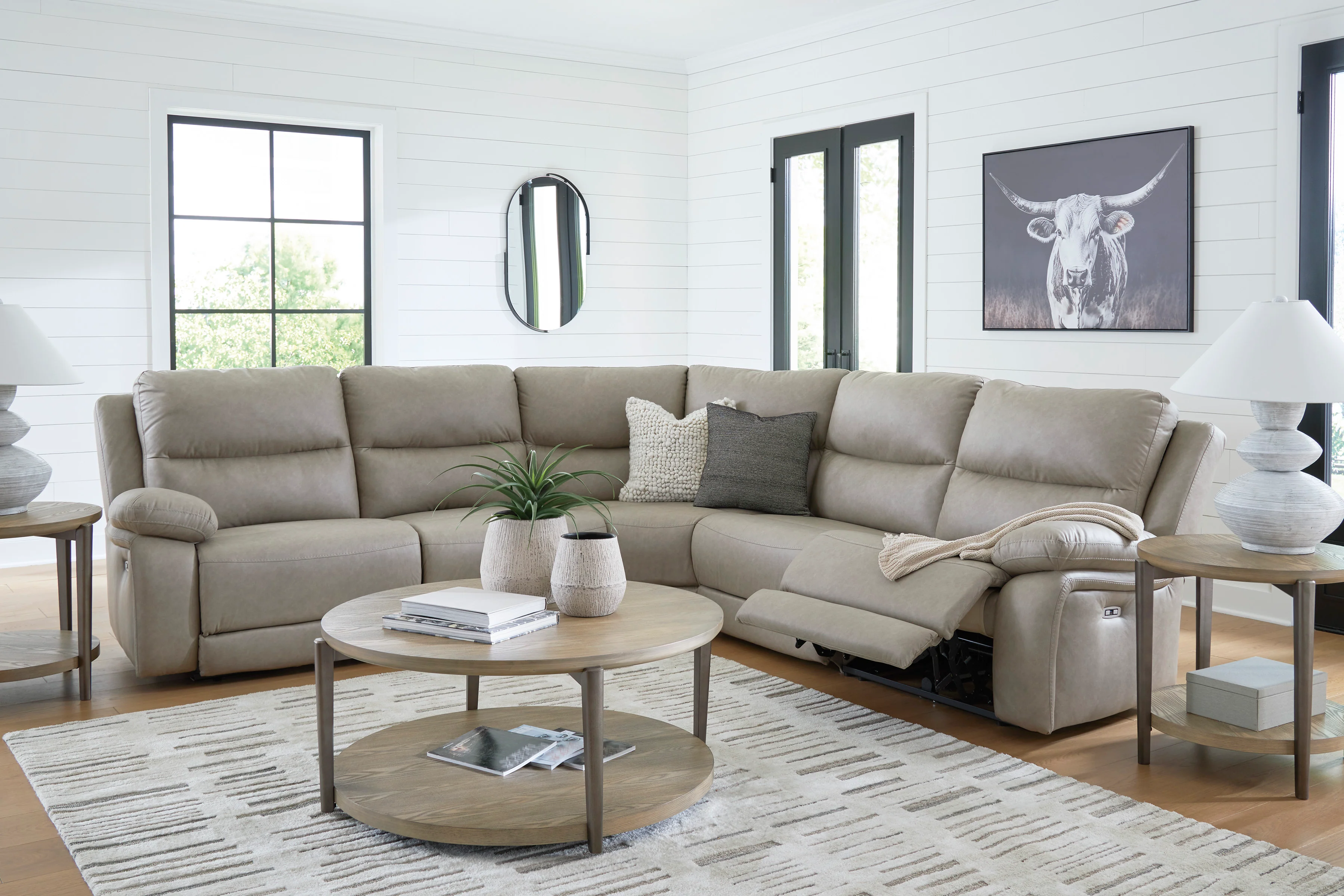 Brannigan 5-Piece Power Reclining Sectional