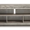 Naydell XL TV Stand with Fireplace Option