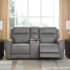 5Z-Relaxation Power Reclining Console Loveseat