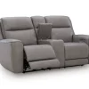 5Z-Relaxation Power Reclining Console Loveseat